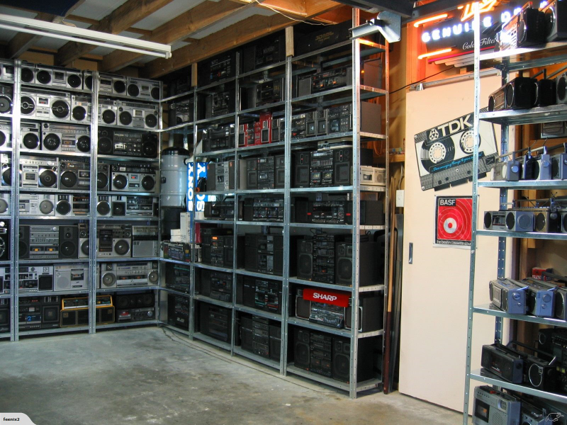 Illustration for article titled This Incredible Collection of 400 Vintage Boomboxes Is Up For Sale